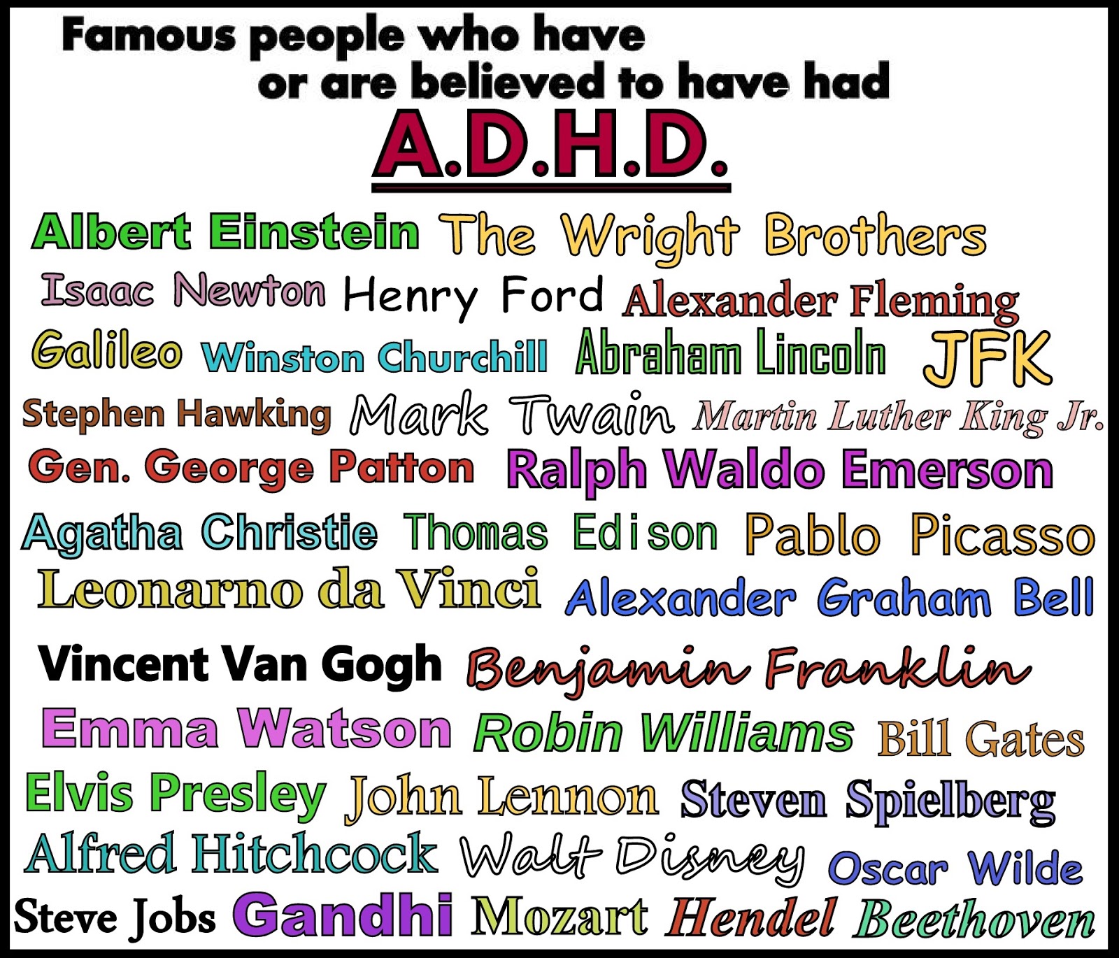 ADHD My Life A Different Way Of Thinking ADHD My Life A Different Way Of Thinking