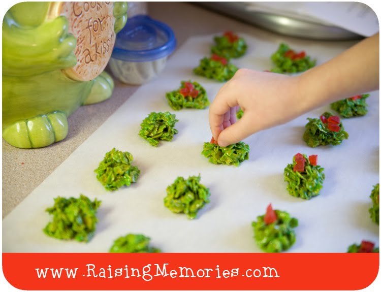 Corn Flake "Rice Krispies" Wreaths