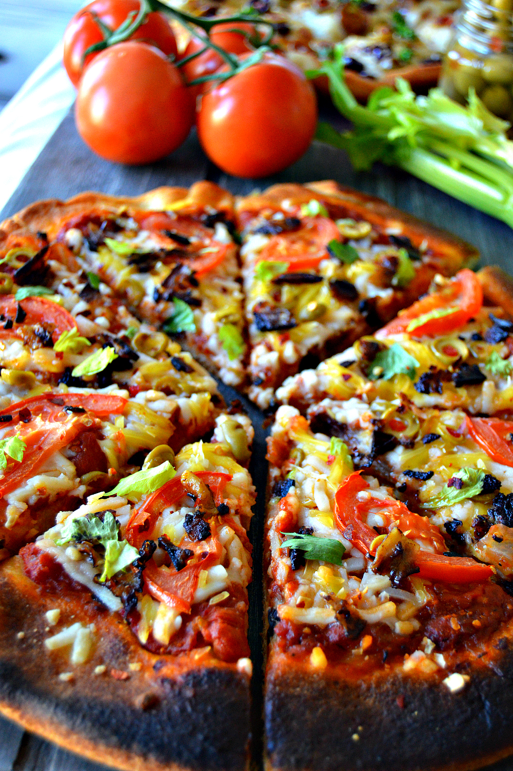 Bloody Mary Pizza. Introducing A Cocktail Inspired Pizza Series