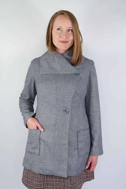 The Willa Wrap Coat - New Pattern Release! | Jennifer Lauren Handmade