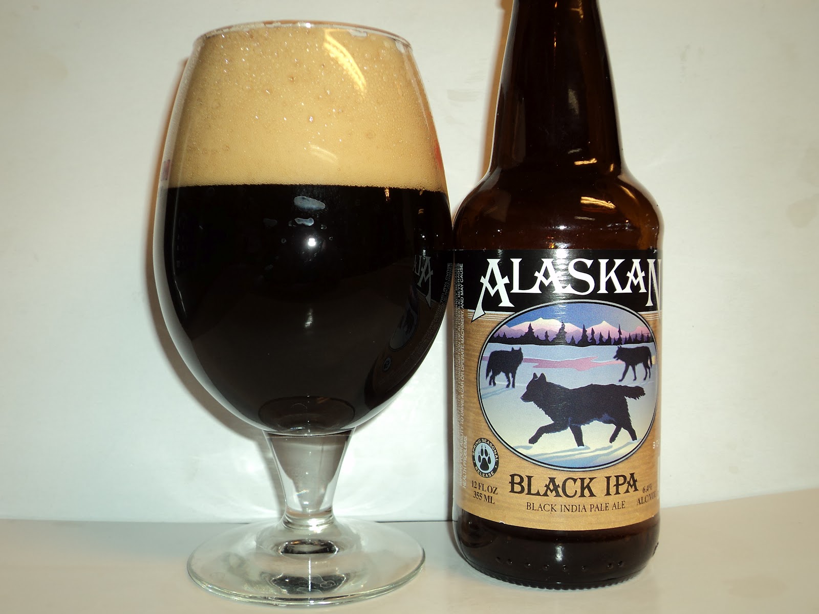 Water + Malt + Hops + Yeast = Beer Alaskan Brewing Co. Black IPA