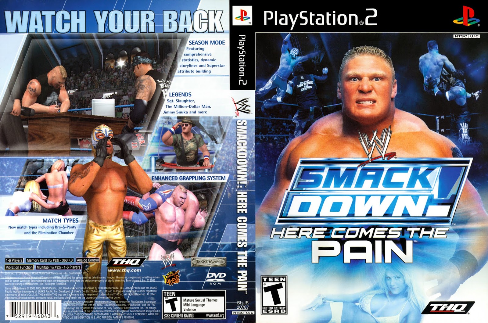 Wwe Games Ps2 List