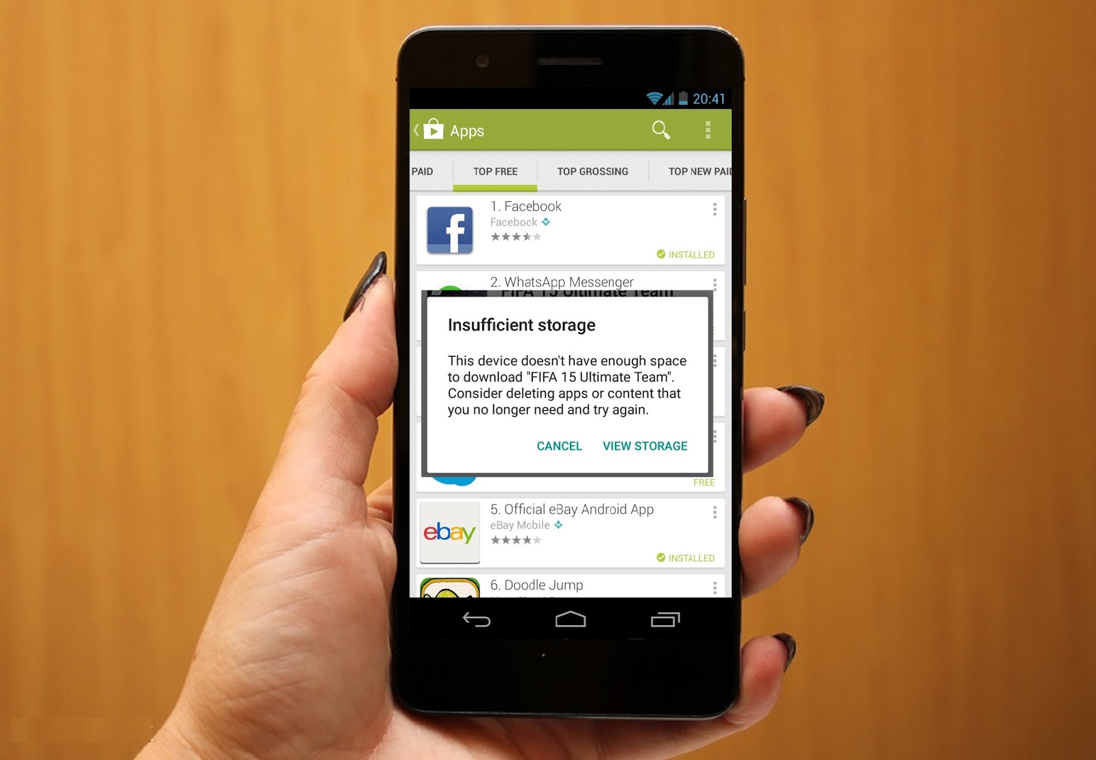 Learn New Things Easy way to Fix Insufficient Storage Error in Android Phone & Tablet