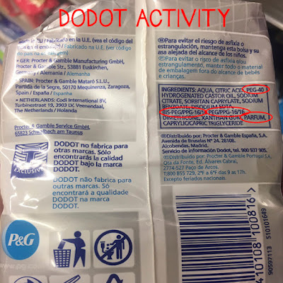 ingredientes tóxicos toallitas dodot activity blog mimuselina peores toallitas húmedas del mercado bebé