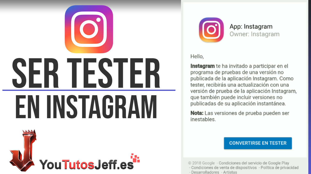 Ser Beta Tester de Instagram - Trucos Instagram