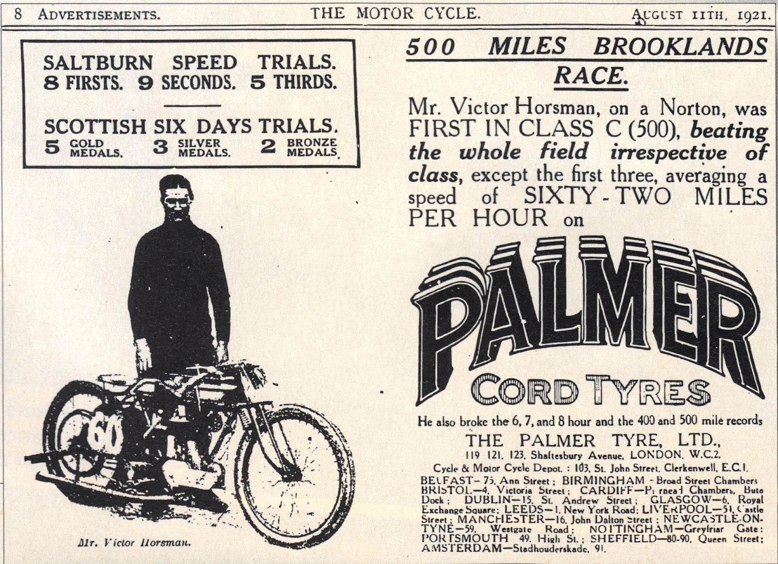 Progress is fine, but it's gone on for too long. Palmer tires