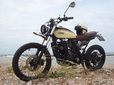 suzuki retro scrambler