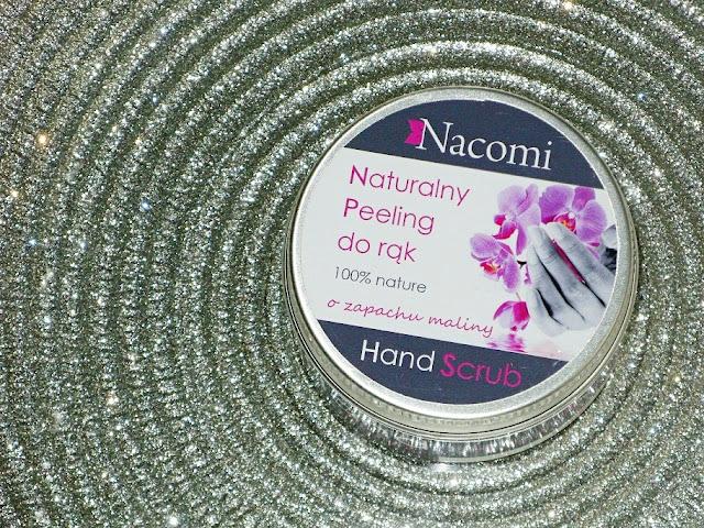 Recenzja: Naturalny peeling do rąk o zapachu maliny, Nacomi