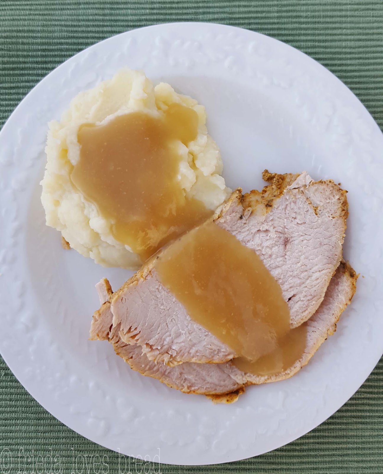 Frieda Loves Bread Frozen Boneless Turkey Breast in an Hour!