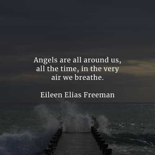 Angel quotes that'll inspire you and calms the heart