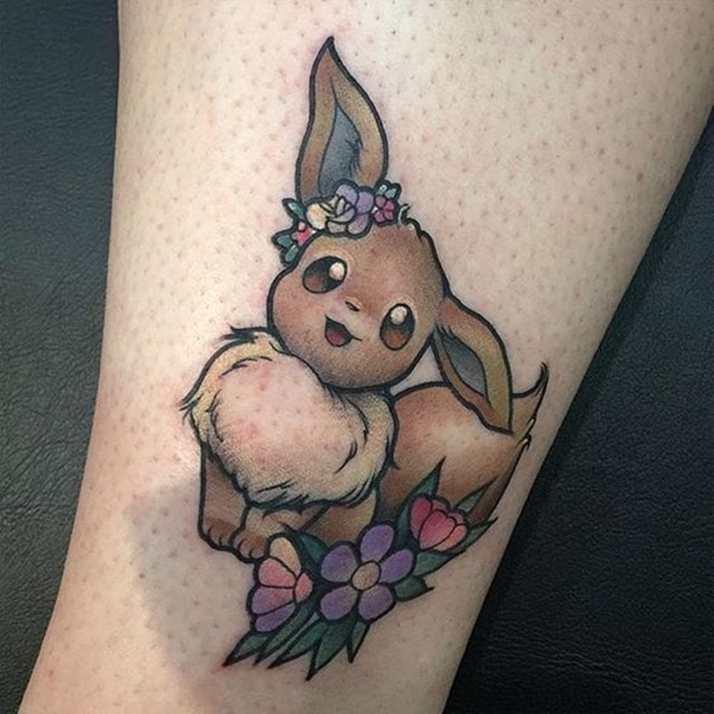 Inspiração: Tatuagens fofas para fãs de Pokémon!