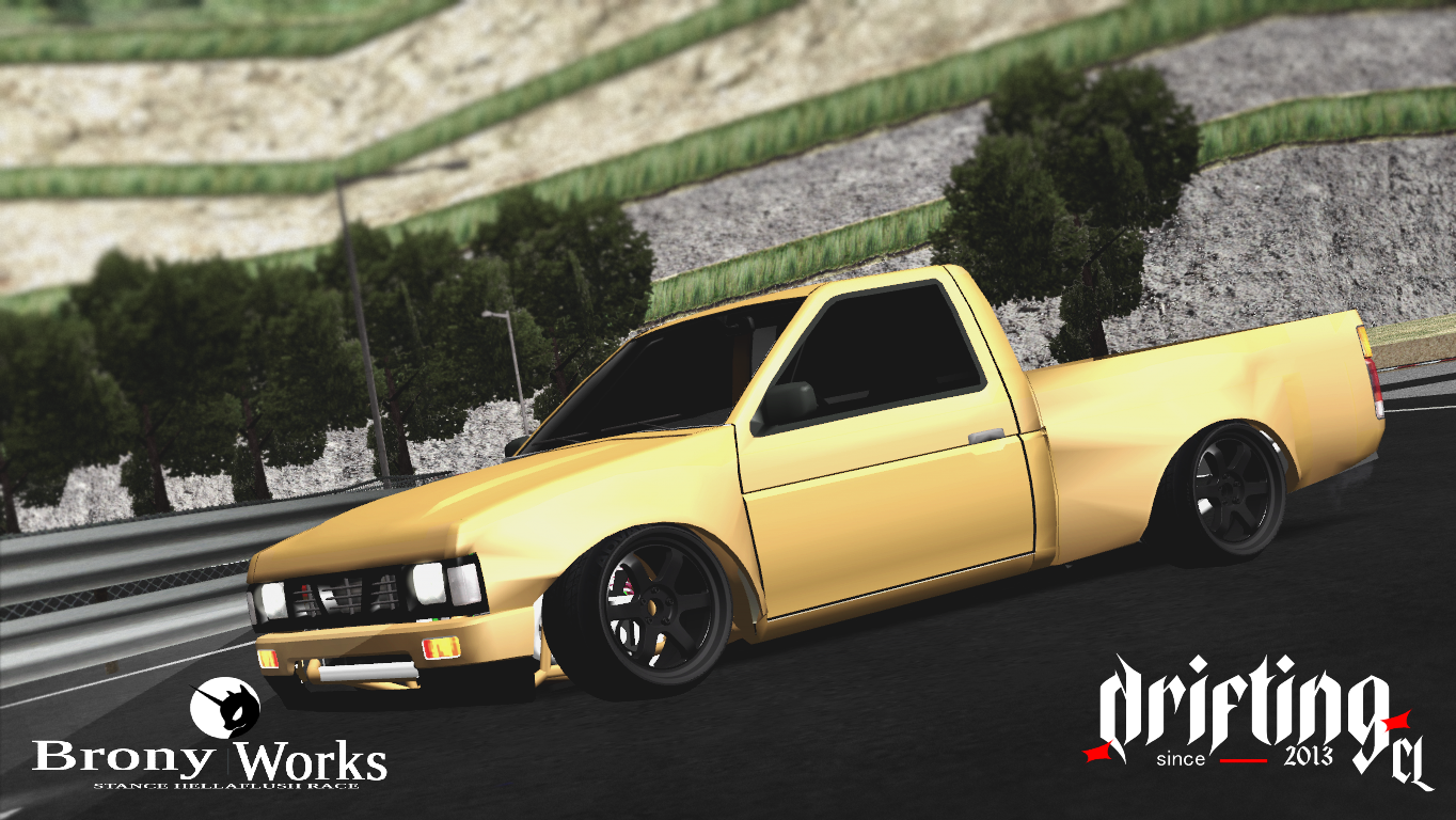 Nissan Datsun d21 stance