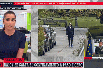 Mariano Rajoy sale pasear, saltándose confinamiento.