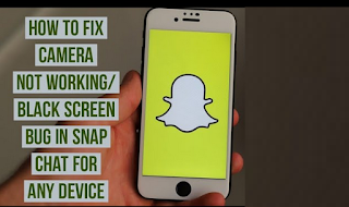 How To Fix Snapchat Camera Not Working Black Screen Issue