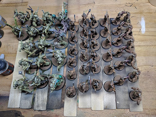 Speed painting? Suck it up - Sharpies are just plain faster Metal colours applied