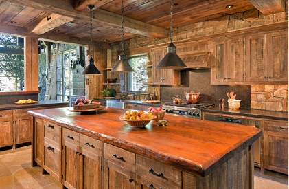 Diseños de cocinas con muebles de madera - Colores en Casa Diseños de cocinas con muebles de madera - Colores en Casa