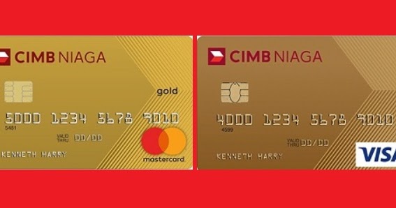 Limit Kartu Kredit CIMB Niaga Gold Visa/MasterCard - Kartu ...