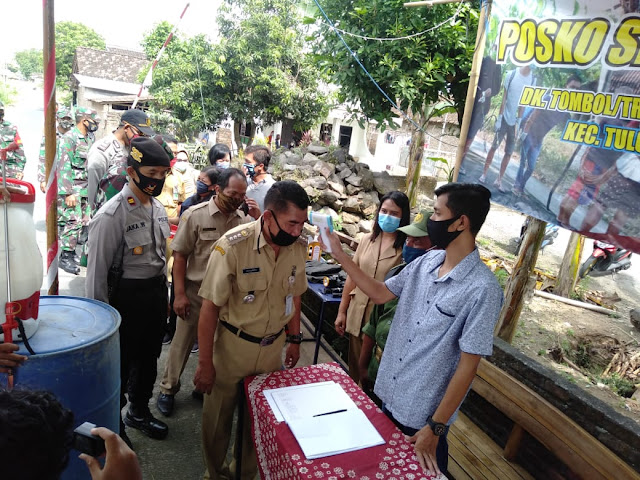 Muspika Tulung Canangkan Kampung Siaga Antisipasi Covid 19 di Desa Kiringan   