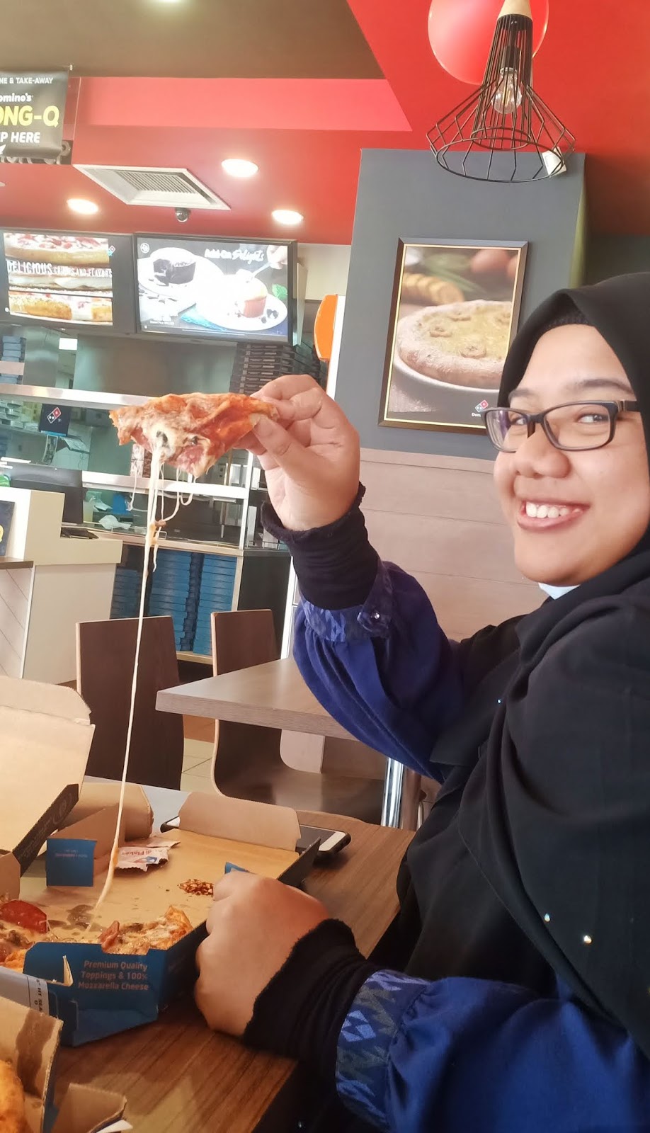 Kata Diet Tapi Makan Juga Domino�s Pizza RM5 Sebelum Pukul 12 Tengahari