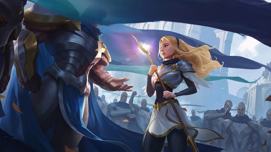 #5.3065, Lux, League of Legends, 4K Wallpaper