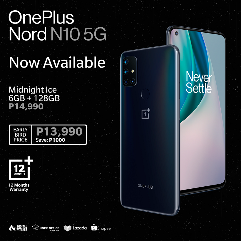 OnePlus N10 5G now available at Digital Walker