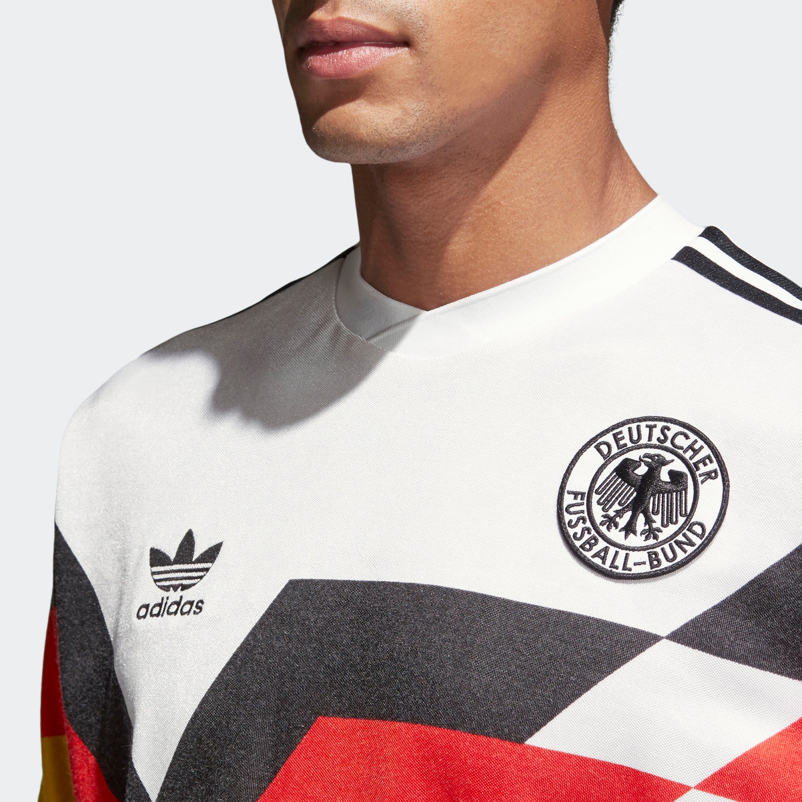 Banco de iglesia enfermero dueño Adidas Originals Germany 2018 Retro Jersey Released - Footy Headlines