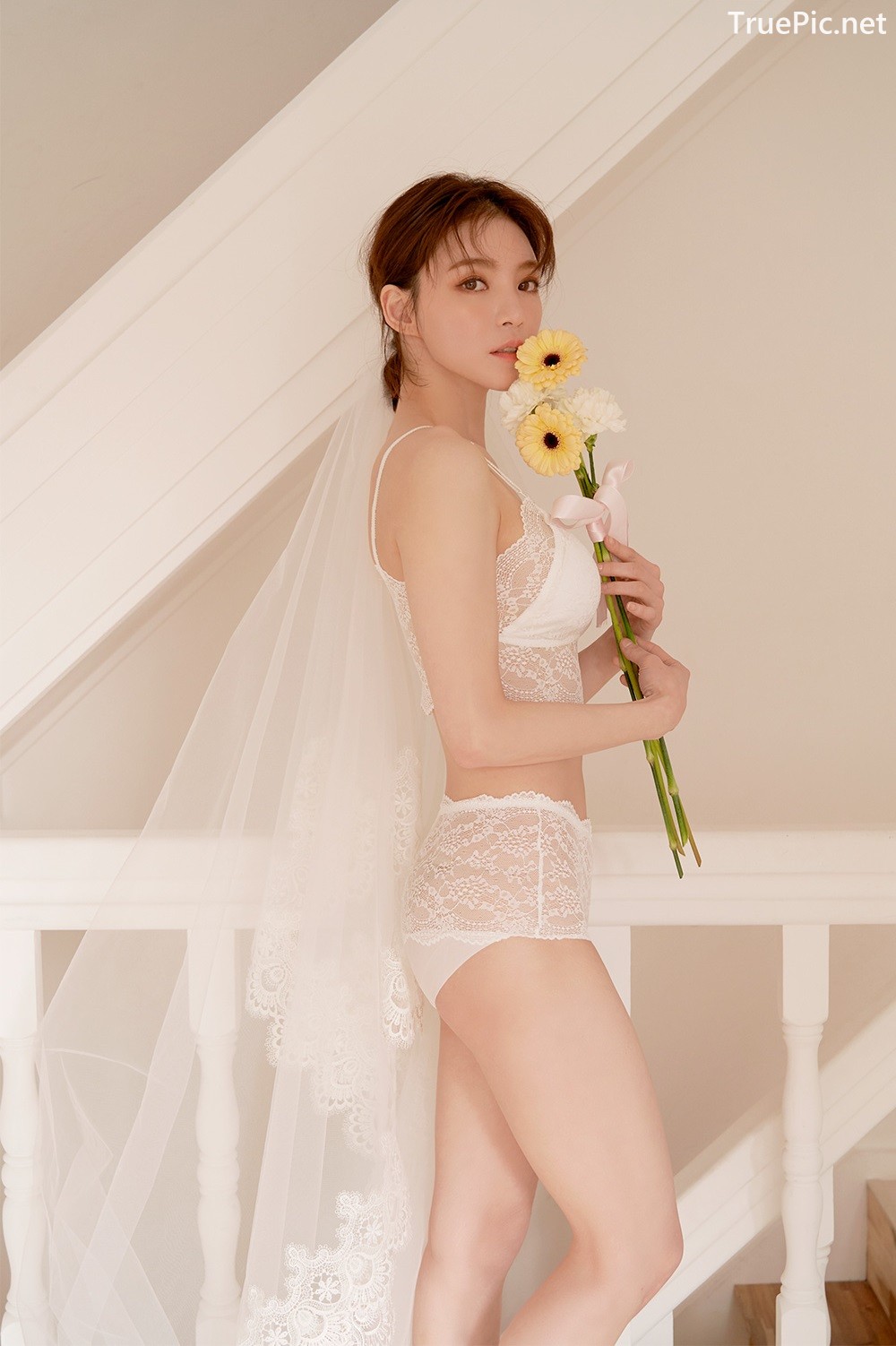 Image Korean Fashion Model Lee Ho Sin - Lingerie Wedding Pure - TruePic.net - Picture-22