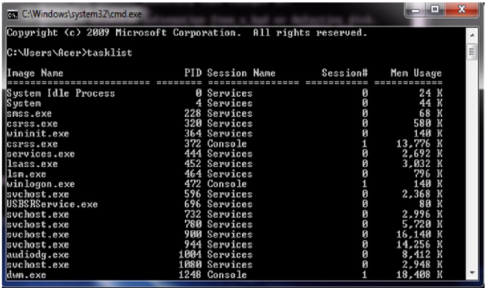 Sinus i / Sinus r = konstanta: 10 CONTOH PERINTAH COMMAND PROMPT