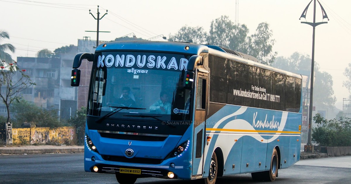 Shantanu Autoclickz Konduskar Travels MG GliderZ Bharatbenz 2+1 AC