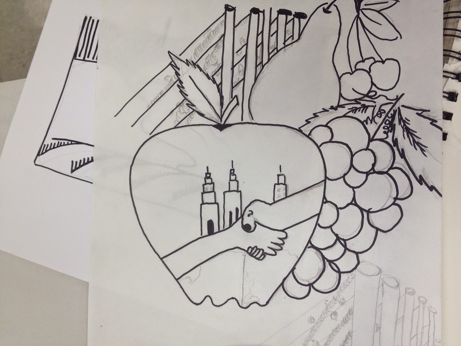 Rachel Dorn Ceramic Sculpture Mural Project, Yakima/Morelia Sister