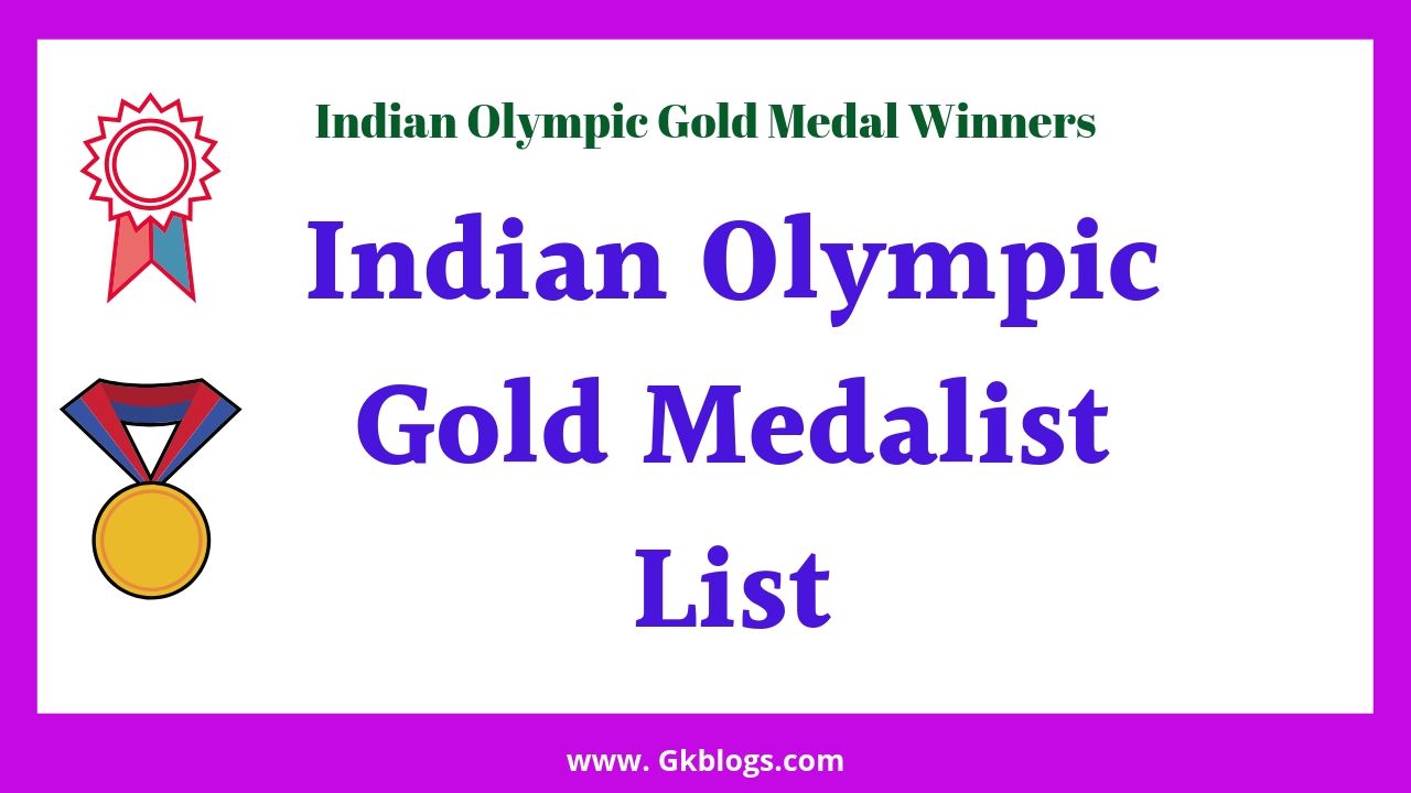 Indian Olympic Gold Medalist List indian-olympic-gold-medalist-list