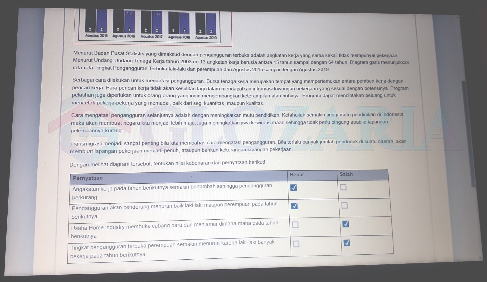 Wajib baca jenis soal akm dan contohnya untuk ubkd 2021 asesmen