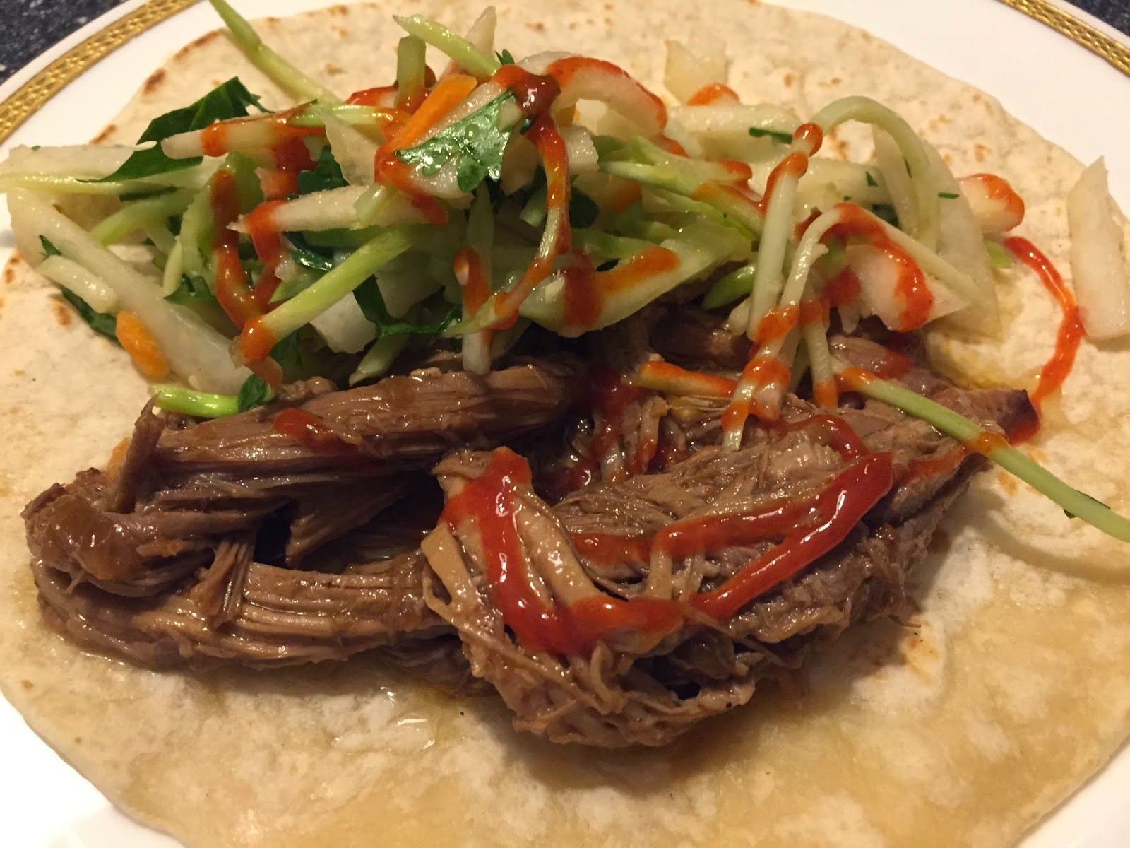Cooking in NYC Vaguely Vietnamese Slow Cooker Pork Tacos