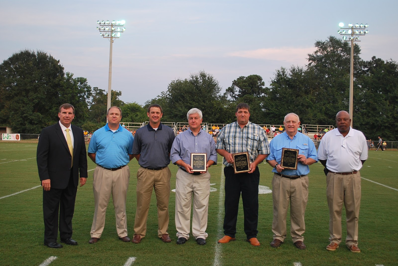 Superintendent U0026 39 S Corner Hhs Football Field Ribbon Cutting