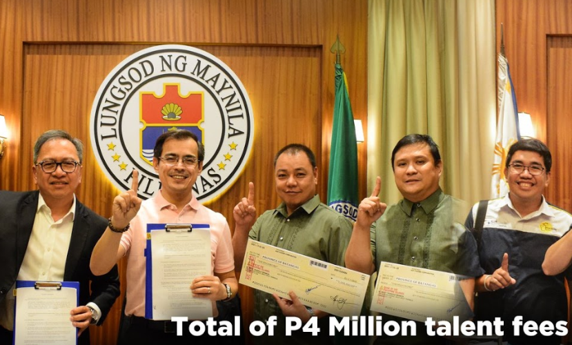 Yorme Isko donates Php4 million from talent fee to victims of Taal eruption
