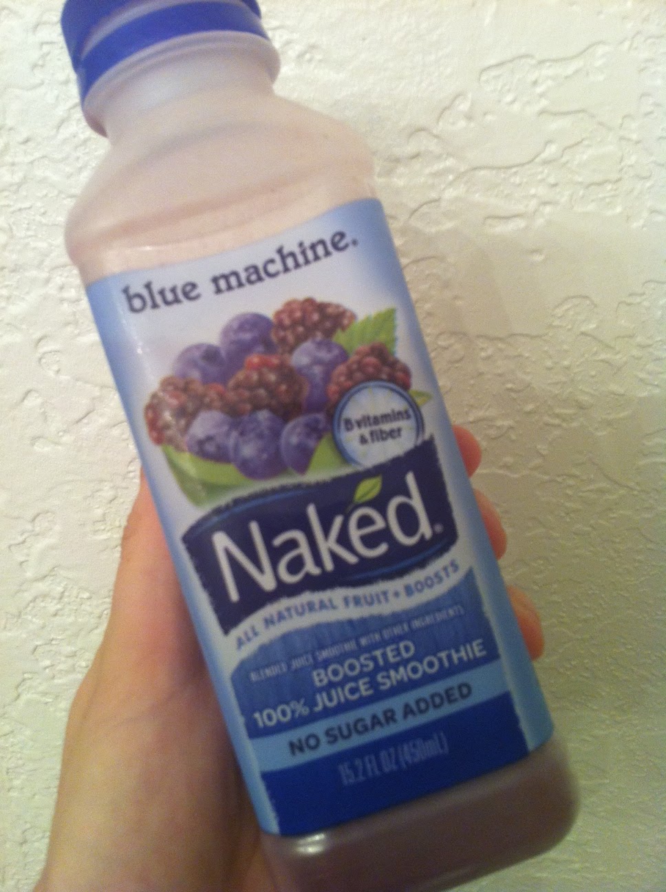 My Semi Vegetarian Life Naked 100 Juice Smoothie Blue Machine