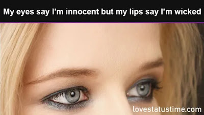 Hooded eyes quotes and Beautiful Eyes Whats app Status