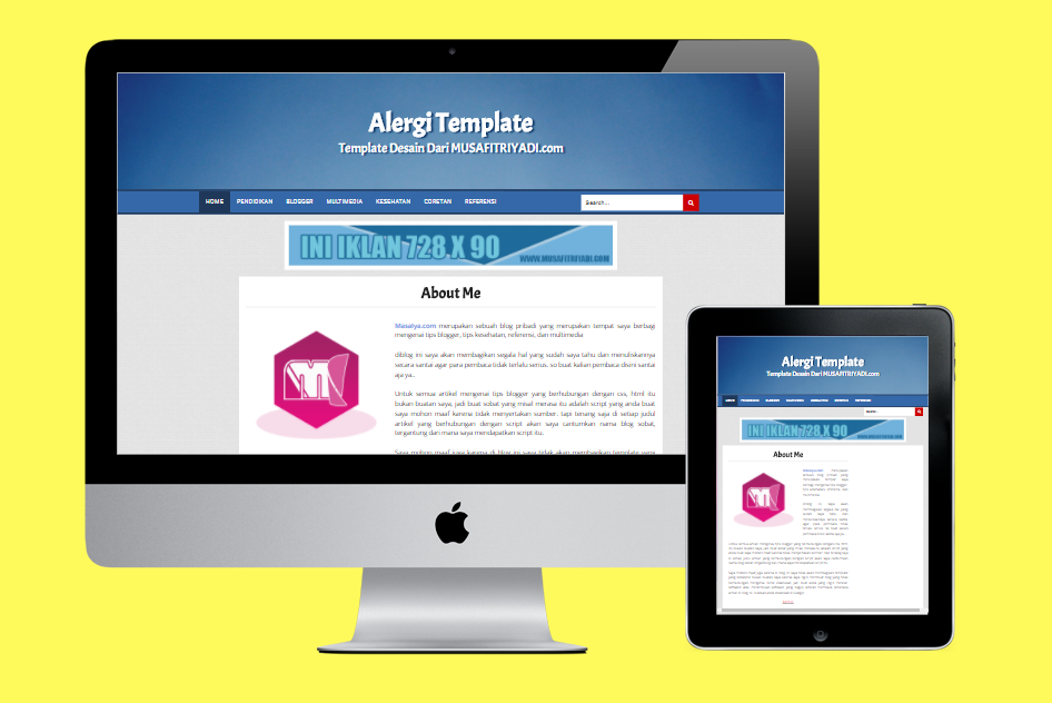 Alergi Template V.1 ( Free Template Blogger ) Alergi Template V.1 ( Free Template Blogger )