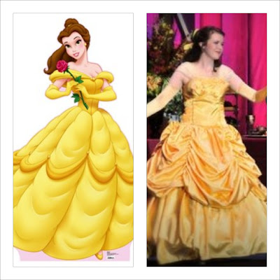 The Costume Seamstress: Belle's Yellow Dress