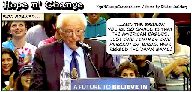 obama, obama jokes, political, humor, cartoon, conservative, hope n' change, hope and change, stilton jarlsberg, bernie sanders, hillary, bird, speech, huma, bomb vest