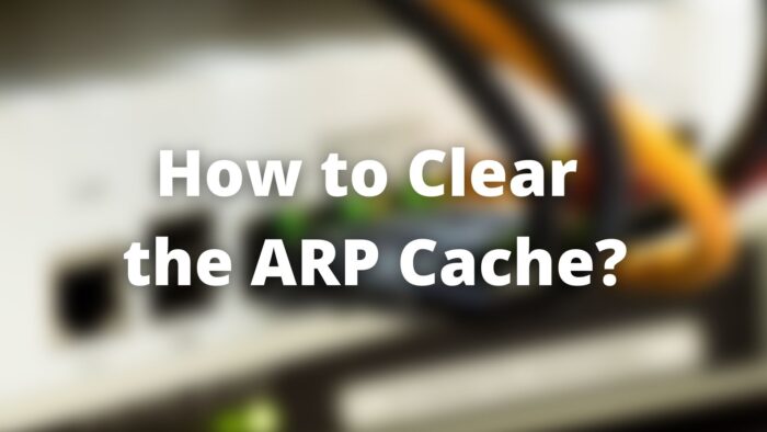 วิธีล้าง ARP Cache ใน Windows 11 และ 10