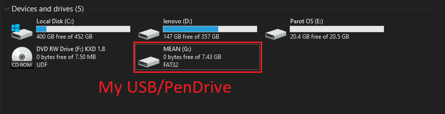 Format a Flash Drive on Windows 10