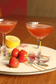cocktail no fun aux fraises et balsamique