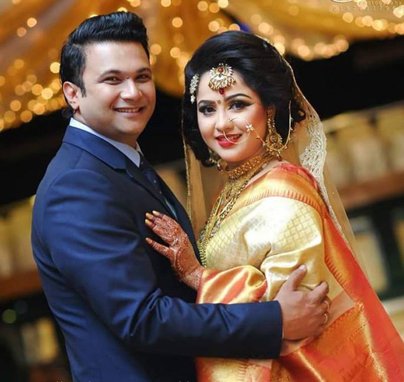 Actor Nayeem And Actress Nadia Wedding Picture