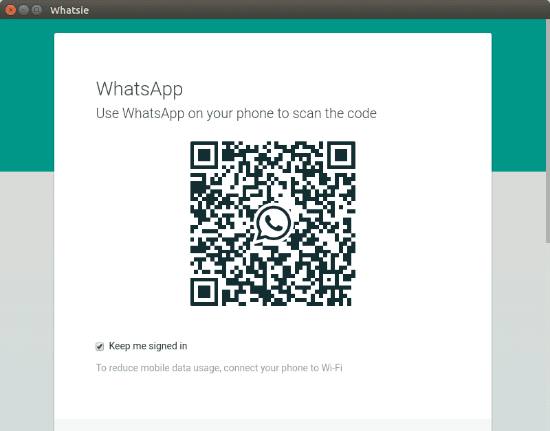 whatsapp web app qr code