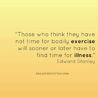 Fitness motivational quote Edward Stanley