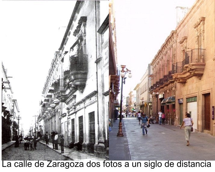 Casas Casos Cosas y Gente La Calle de Zaragoza en San Luis Potosí