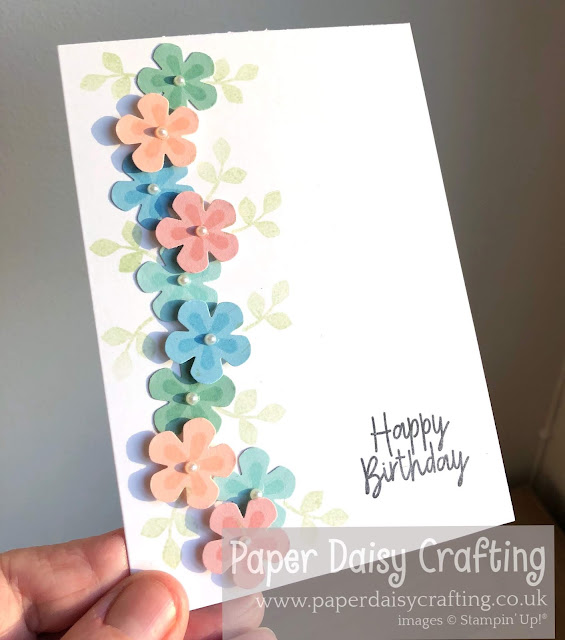 Thoughtful Blooms Small Bloom punch Stampin Up