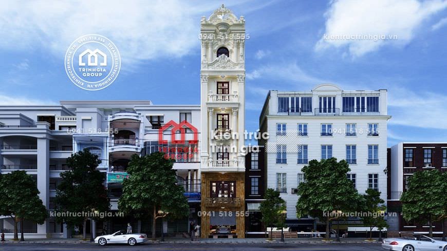 Động lòng trước thiết kế nhà phố 7x12m kiến trúc tân cổ điển - Mã số NP1521 - Ảnh 4