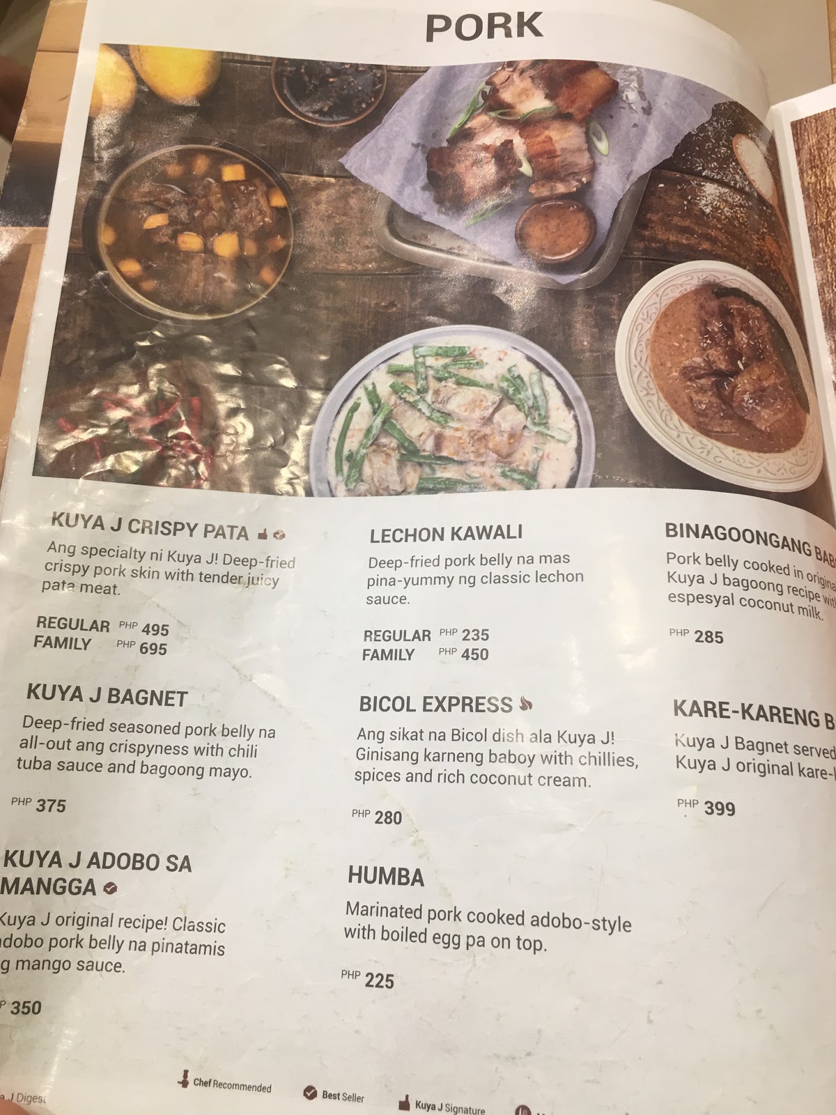 JC's Food Reviews Kuya J